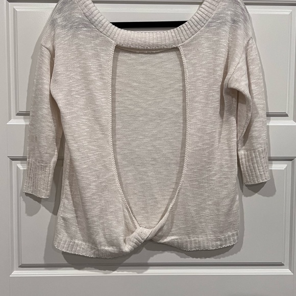 Express twisted open back sweater - Picture 10 of 15